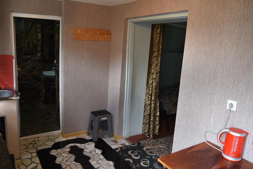 كازباجي Qusha Guesthouse Meeting In The Mountains And Views المظهر الخارجي الصورة